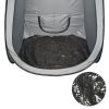 Tanning Tent Grey Window